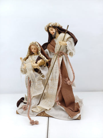 Natività in stoffa cm 18