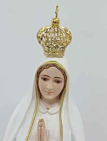 Statua Madonna di Fatima cm 44