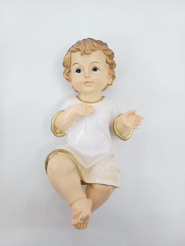 Gesù Bambino vestito cm 20