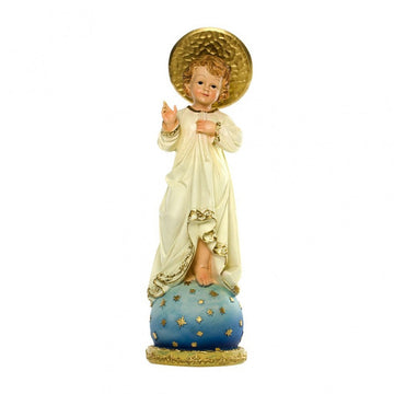 Gesù Bambino benedicente su mondo