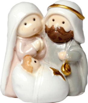 Mini Natività in resina lucida