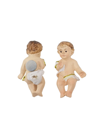 Gesù Bambino benedicente con magnete 4 cm