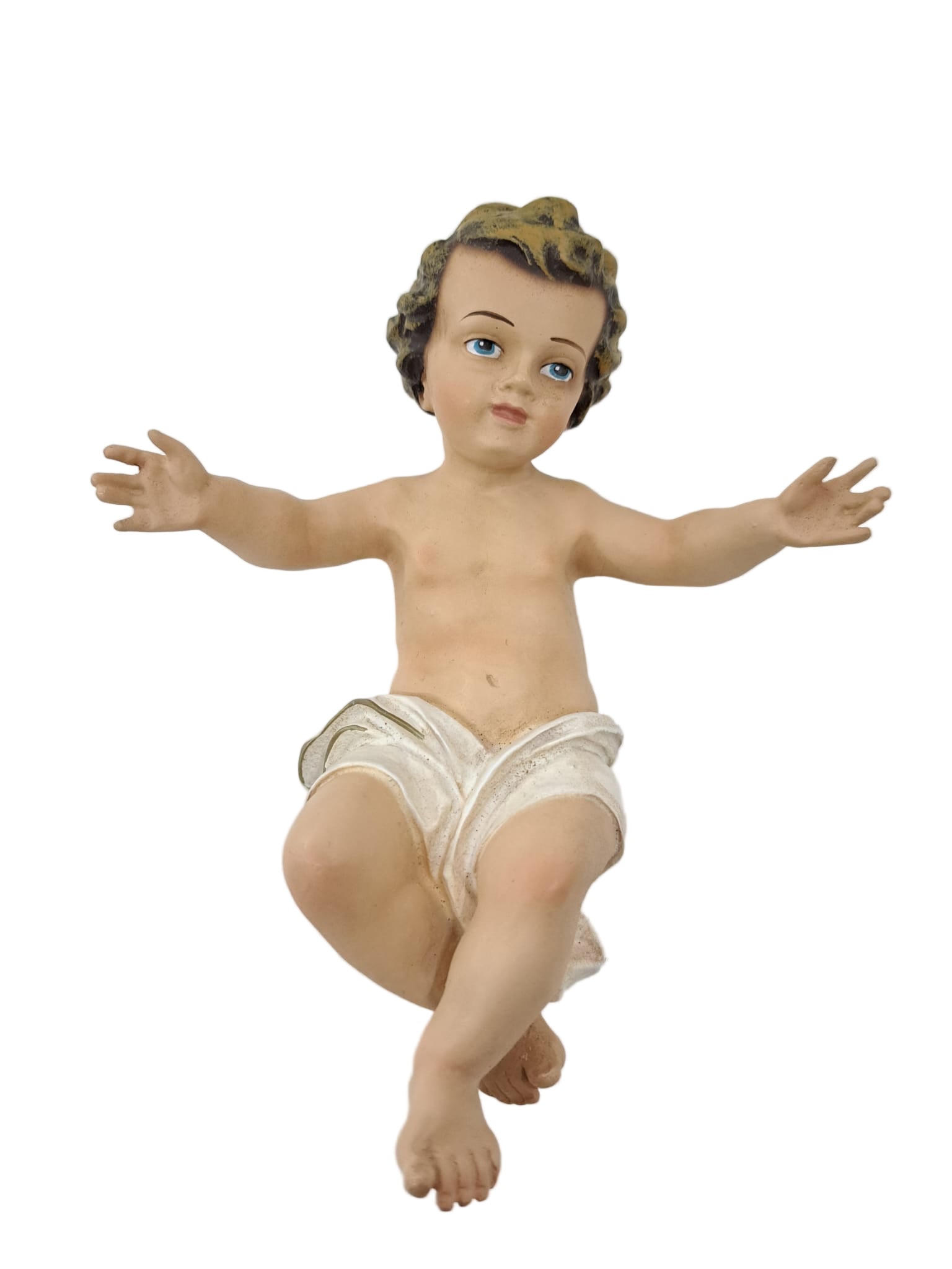 Gesù Bambino braccia aperte cm 18