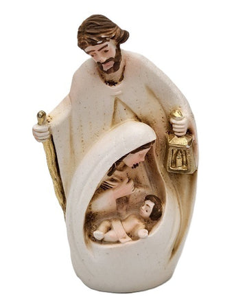 Mini Natività in resina stilizzata