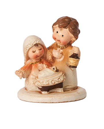 Mini Natività in resina