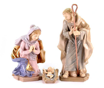 Natività porcellana lucida cm 26