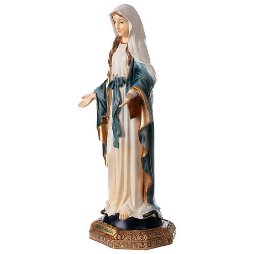 Statua Madonna  Miracolosa cm 31