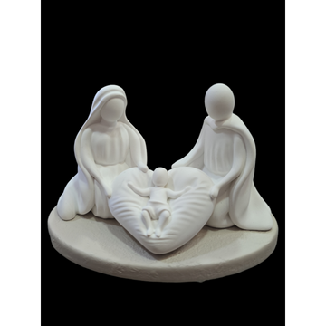 Statuetta natività stilizzata