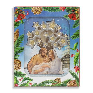 Quadretto Natività con Albero della vita