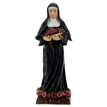 Statua Santa Rita cm 12