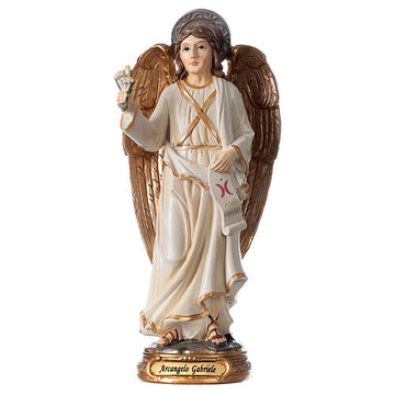 Statua Arcangelo Gabriele cm 20