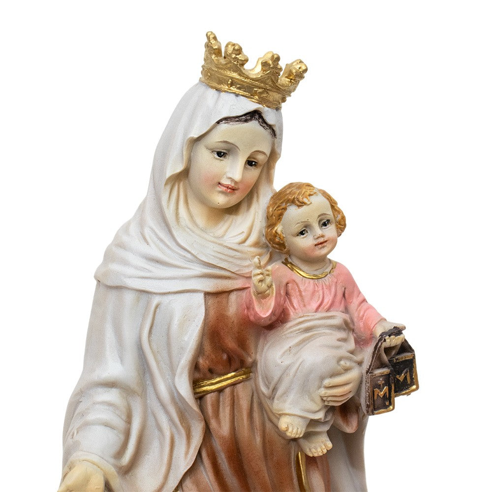 Statua Madonna del Carmine cm 21