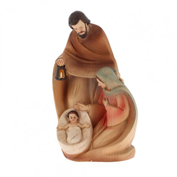 Natività resina effetto legno cm 20