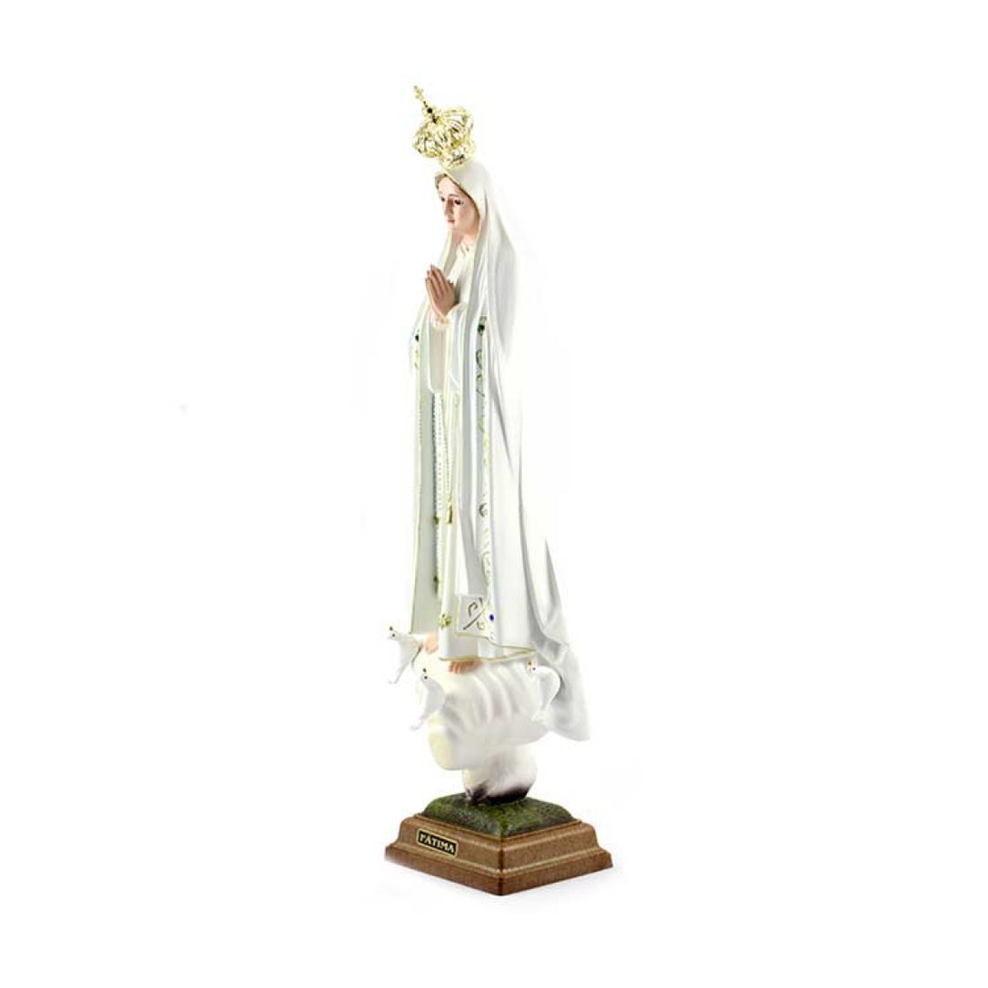 Statua Madonna di Fatima cm 27