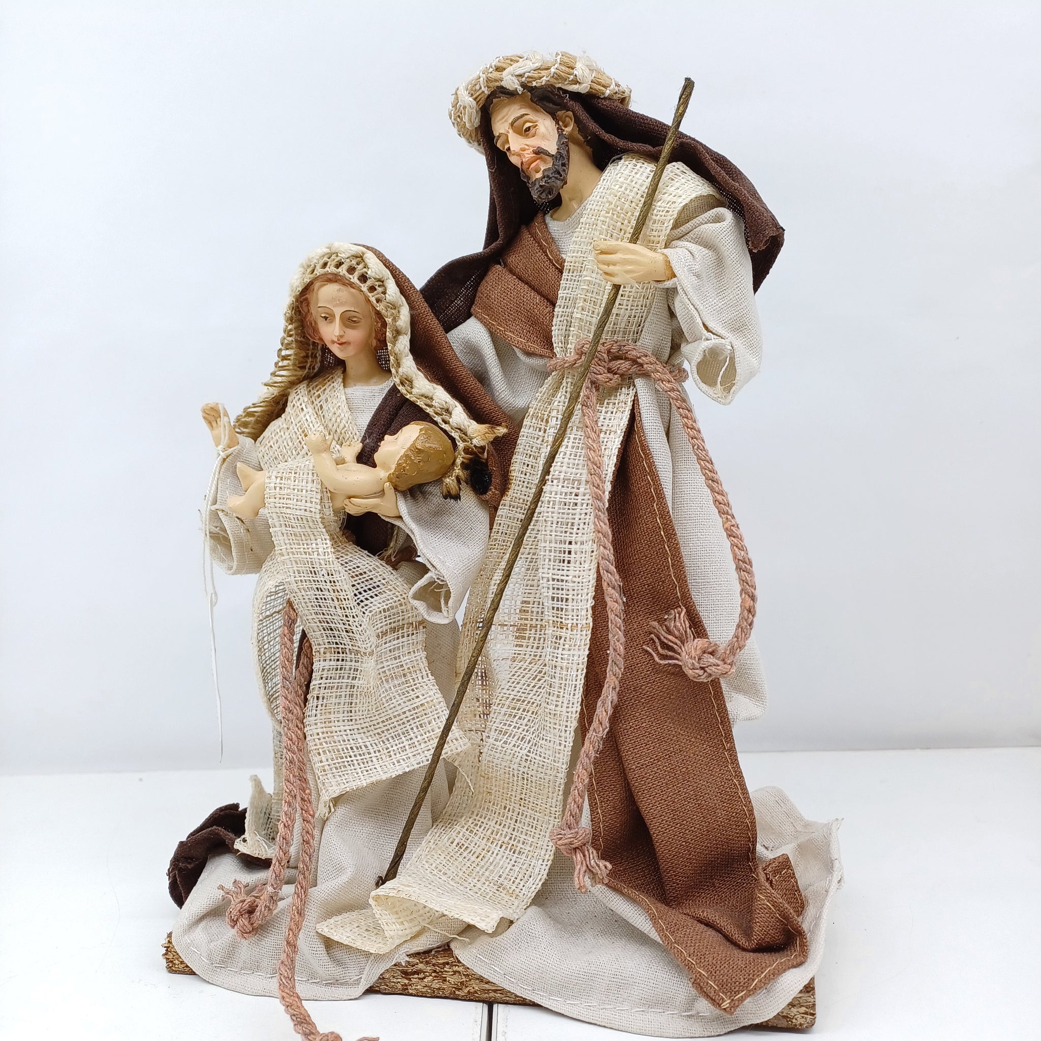 Natività in stoffa cm 18