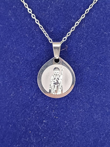 Collana acciaio inox serigrafata San Giovanni Angri