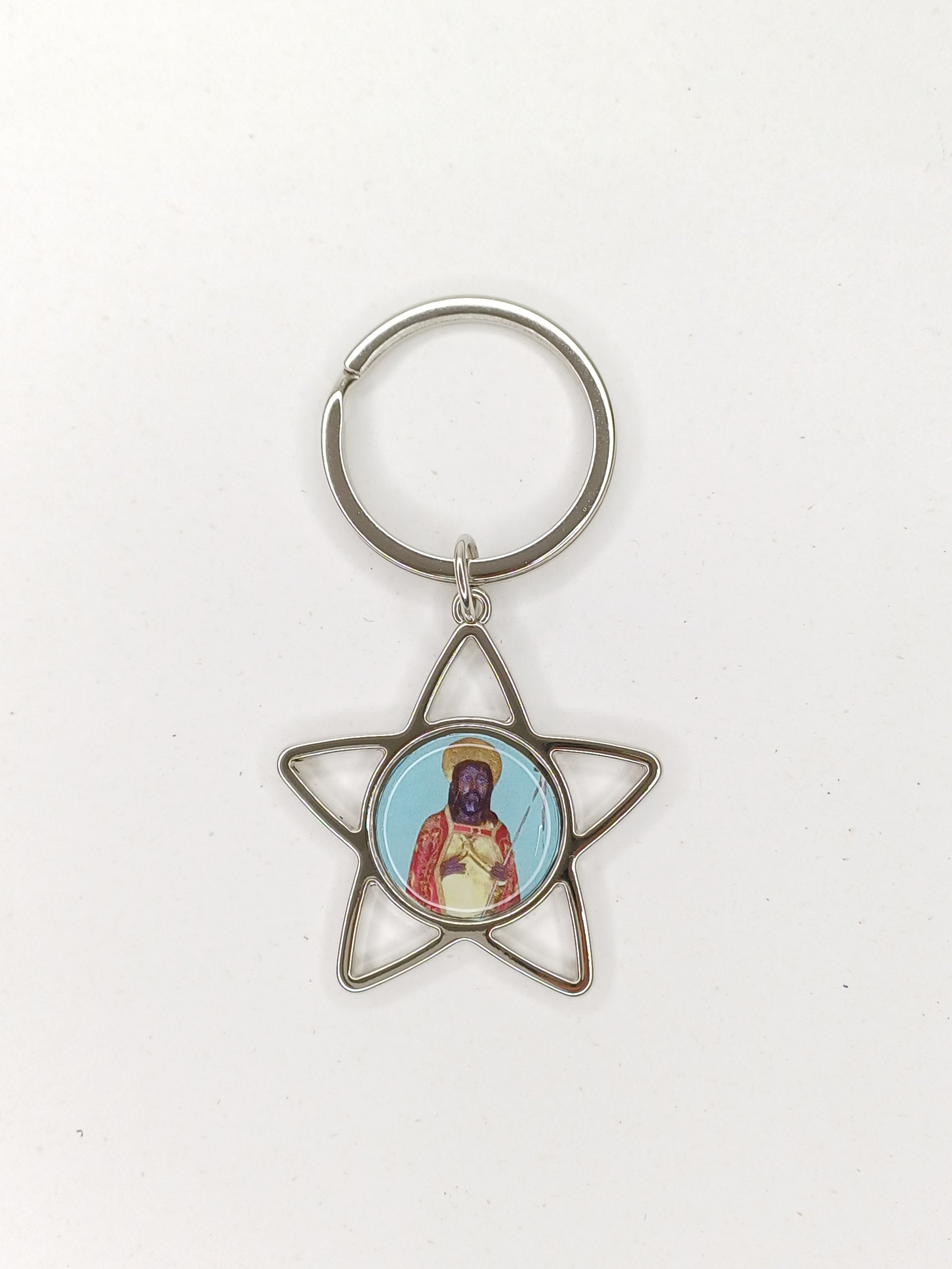 Portachiavi stella traforata San Giovanni Angri