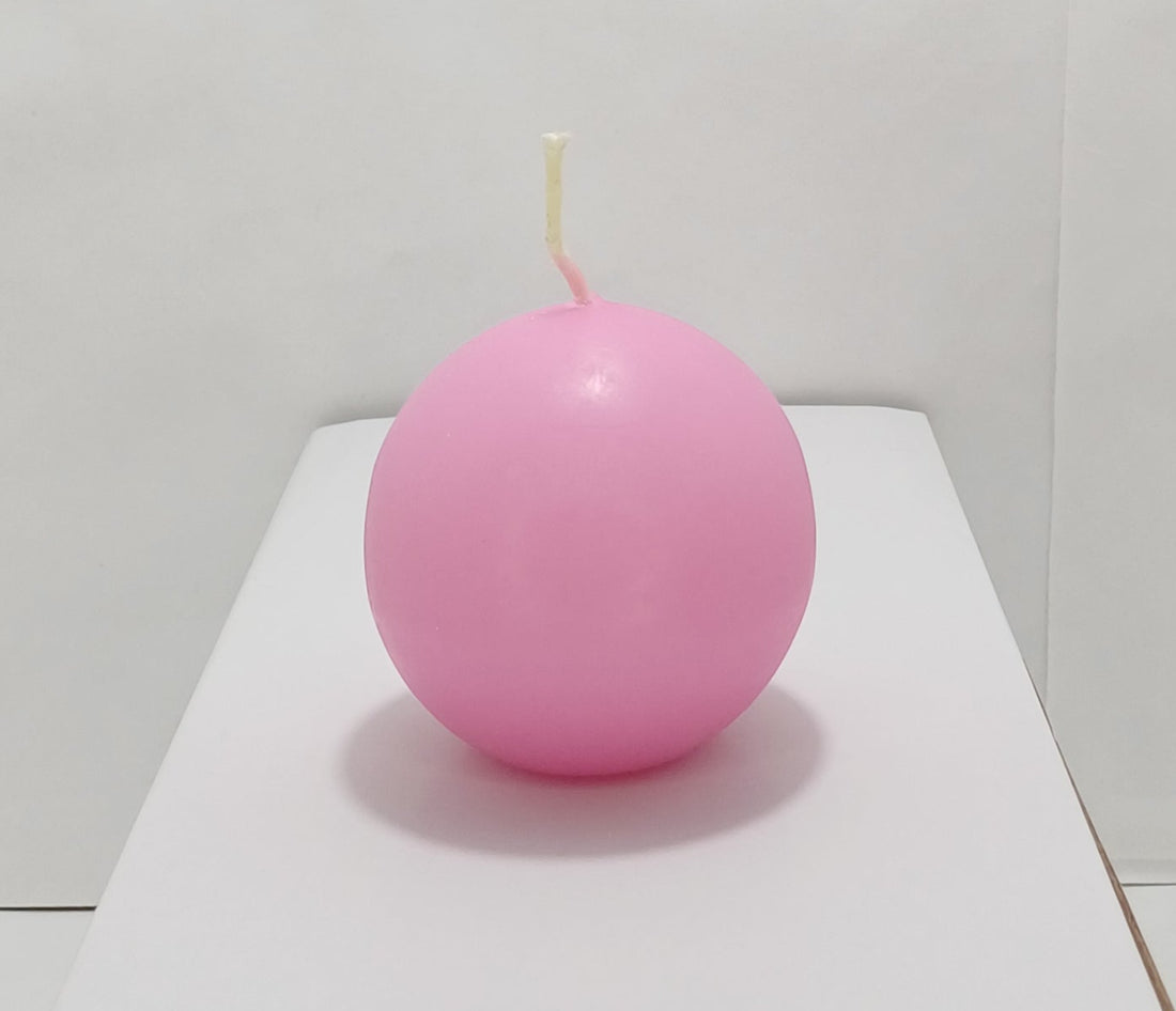 candela sfera diametro cm 6
