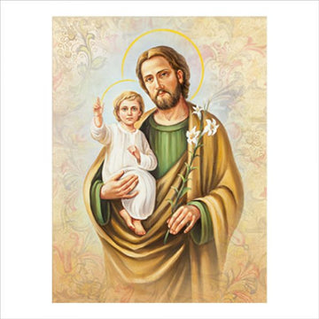 Quadro su tela San Giuseppe cm 25