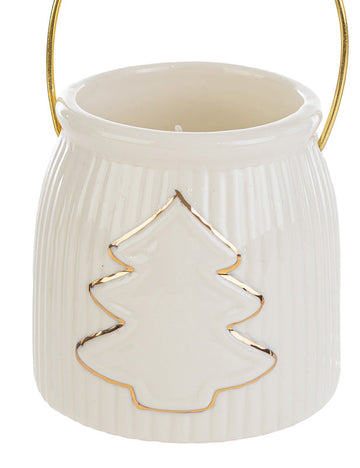 Lanterna porcellana candela  natalizia