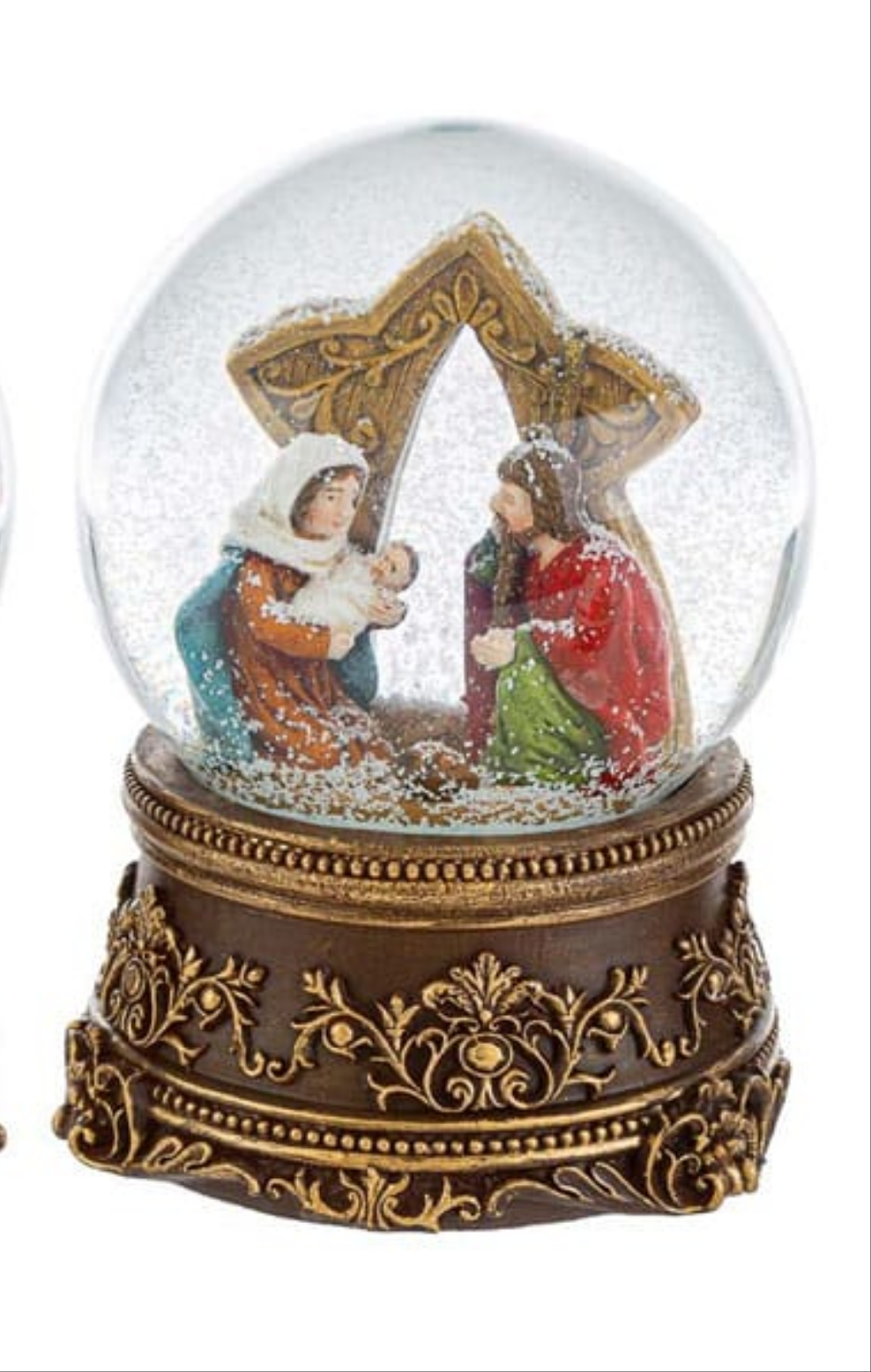 Presepe carillon cm 14 stella e albero