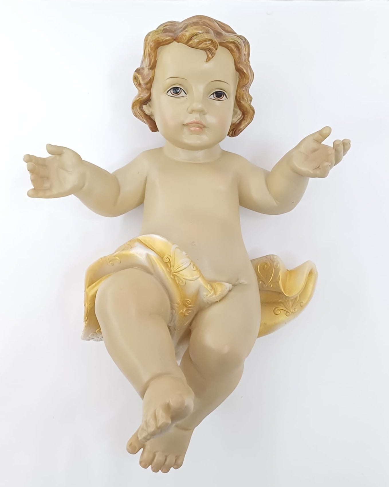 Gesù Bambino braccia aperte cm 28