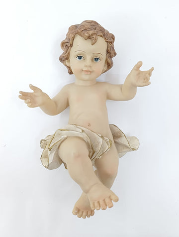 Gesù Bambino braccia aperte cm 23