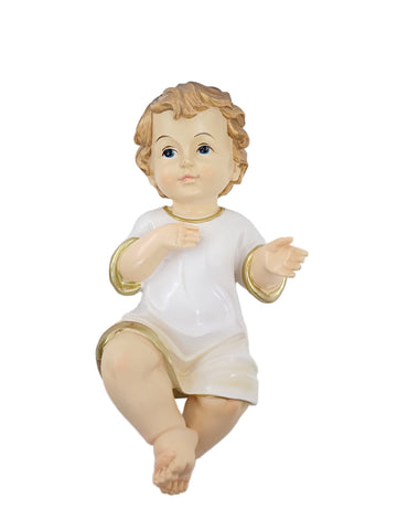 Gesù Bambino vestito cm 20