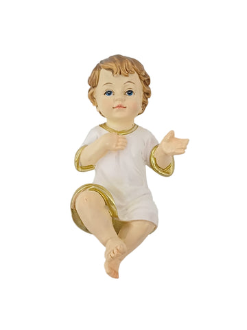 Gesù Bambino vestito cm 10