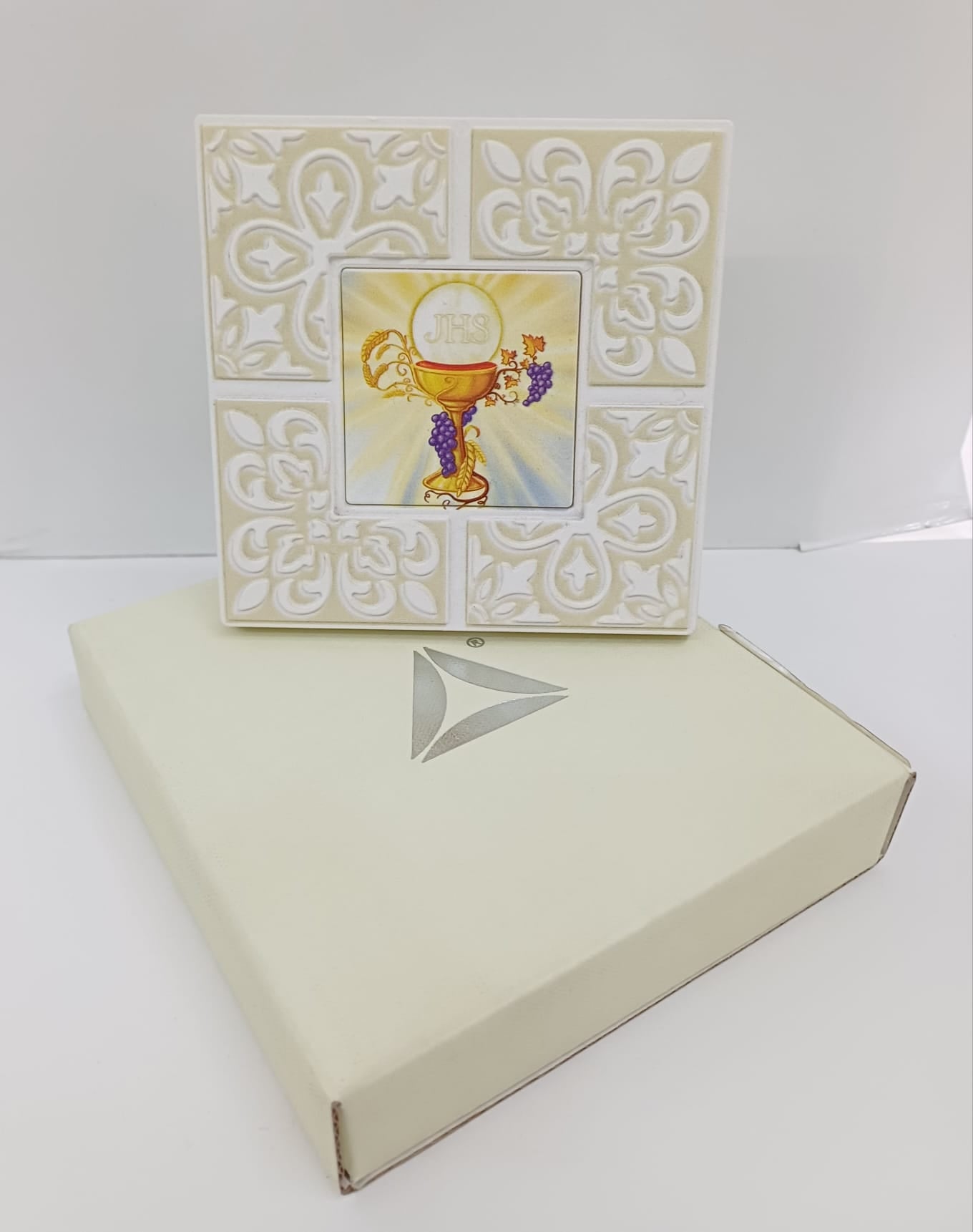 Quadretto decori a rilievo prima comunione