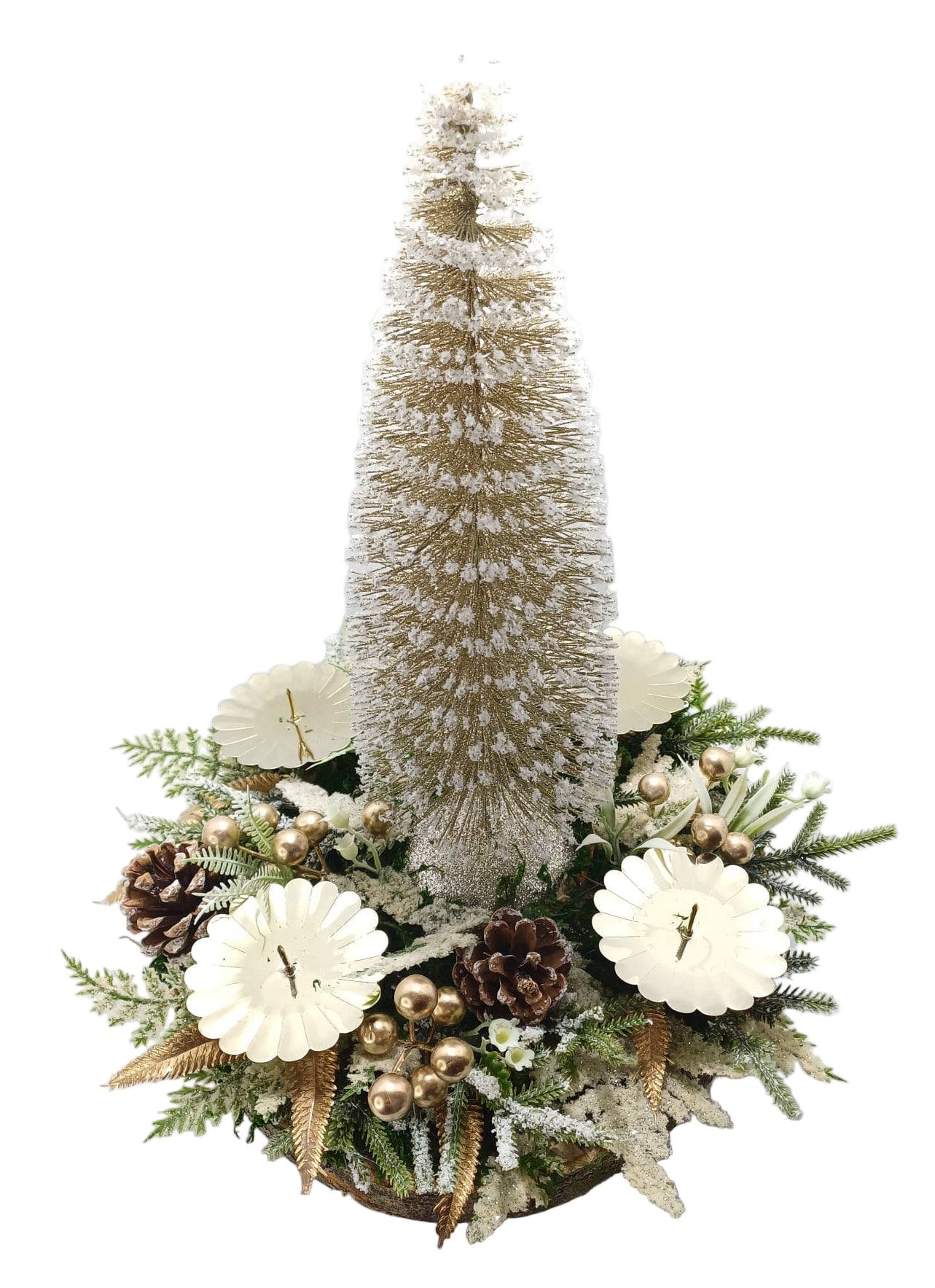 Corona Avvento circolare Albero