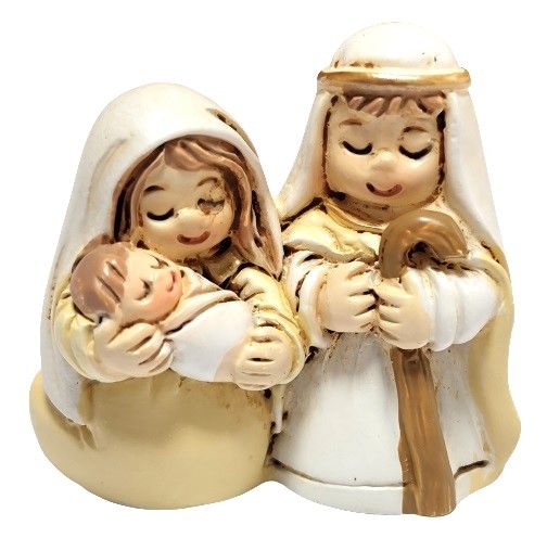 Mini Natività in resina cm 6