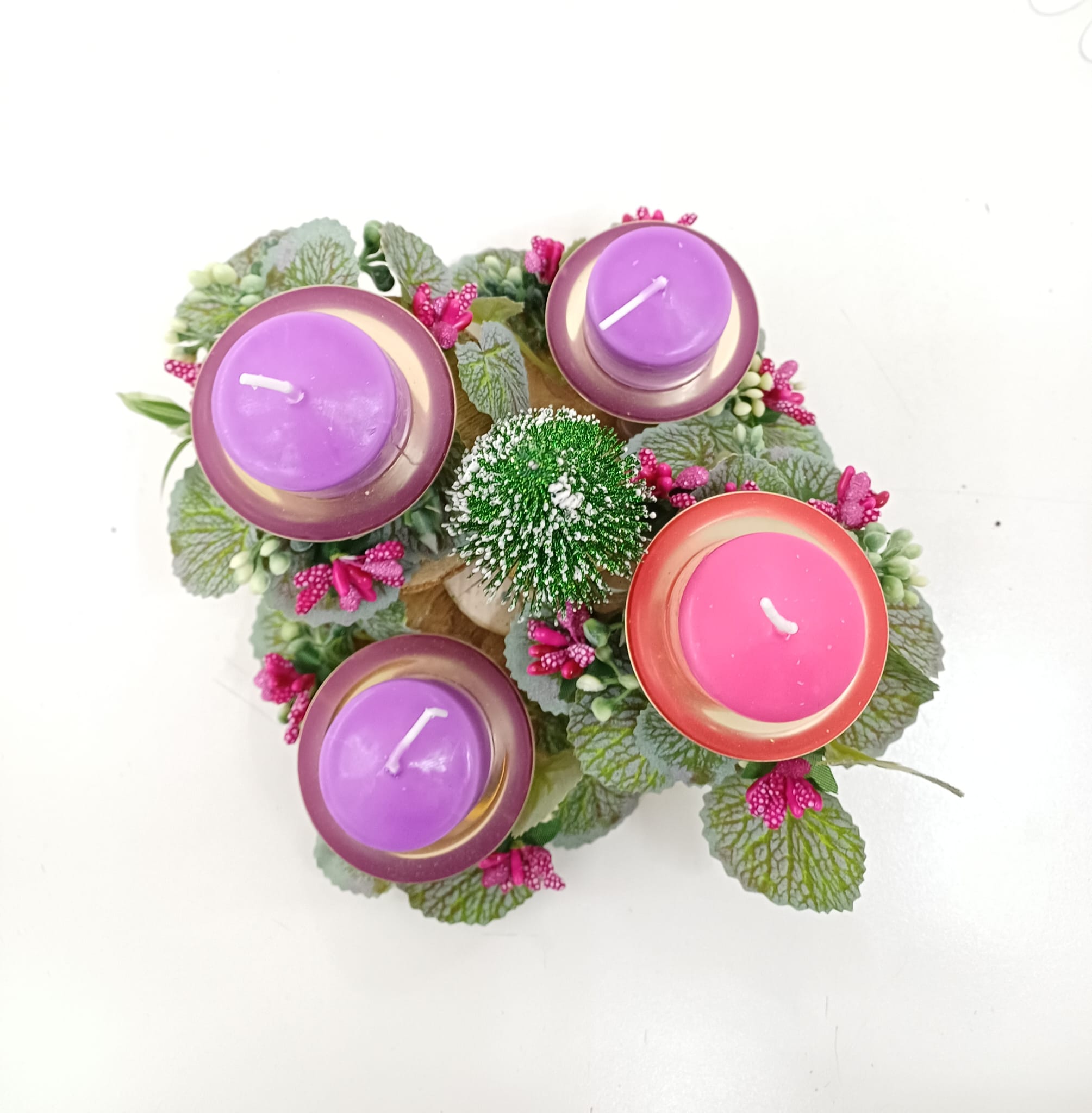 Corona Avvento due livelli