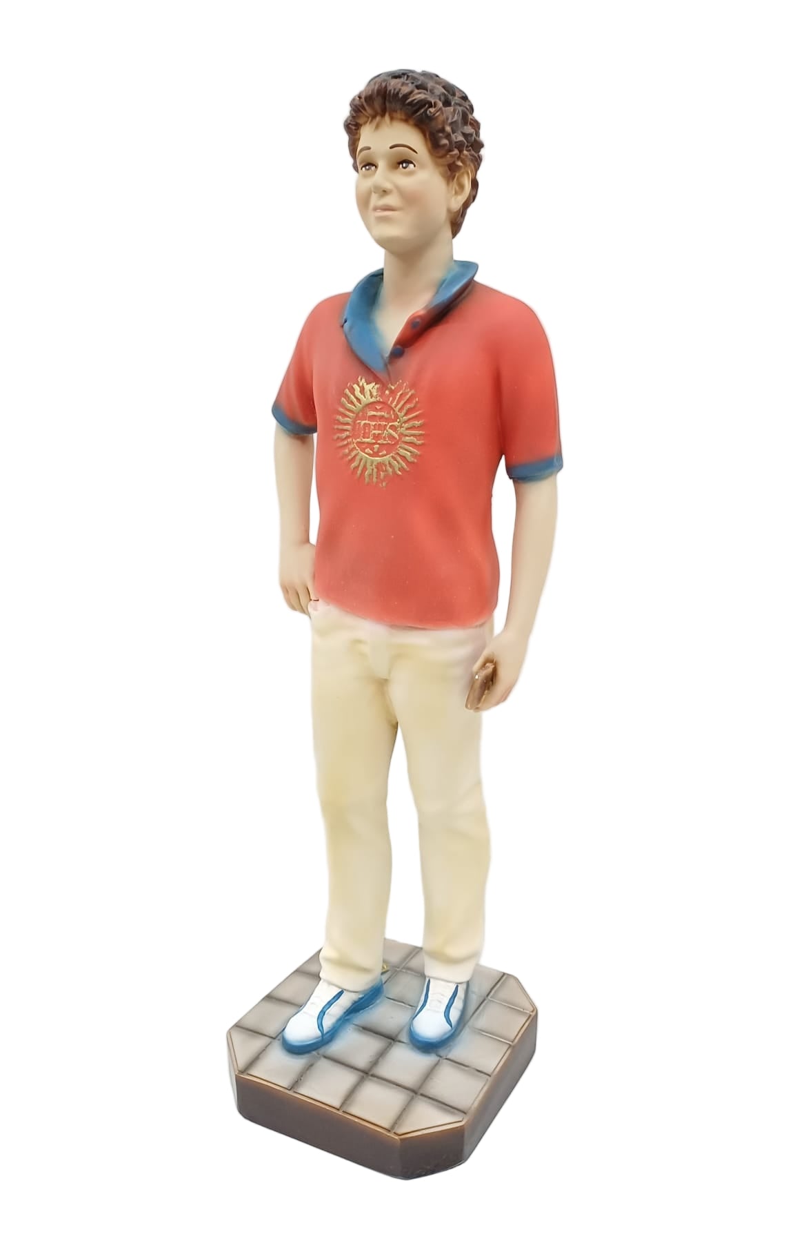 Statua San Carlo Acutis cm 30 colorata