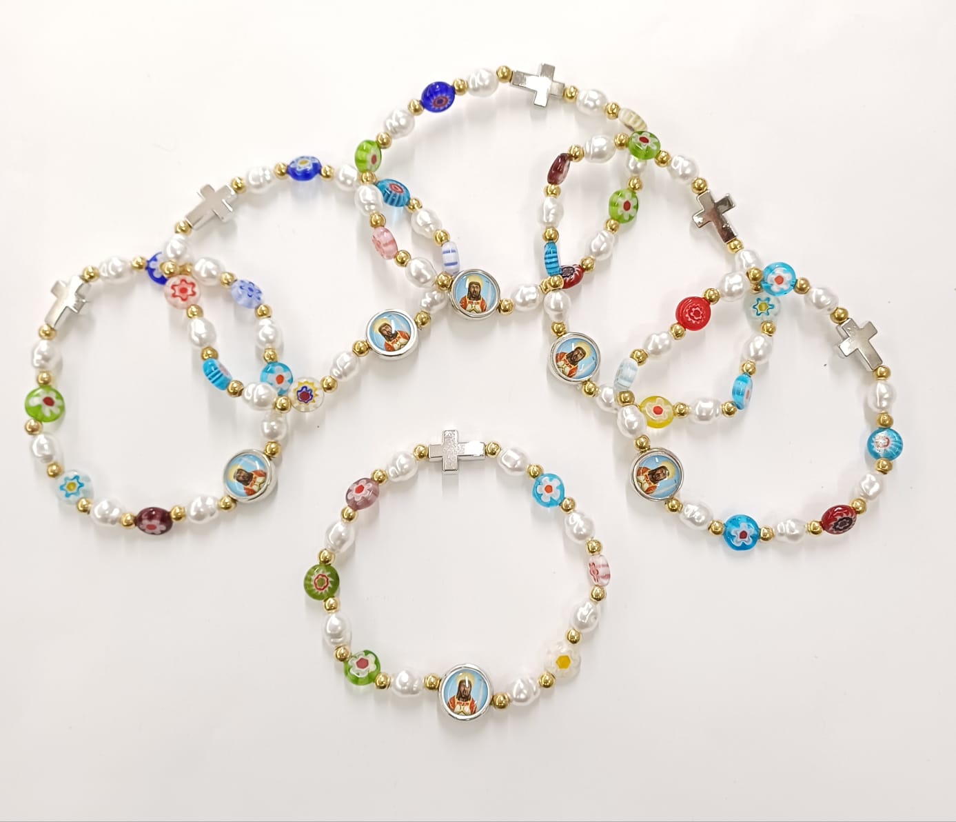 Bracciale murrine colorate San Giovanni Angri
