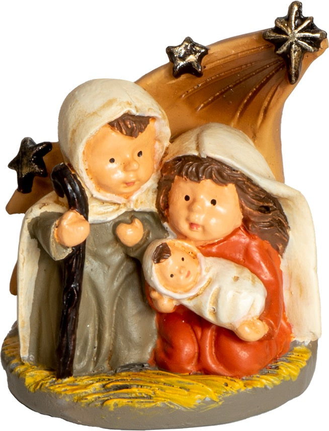 Mini Natività in resina