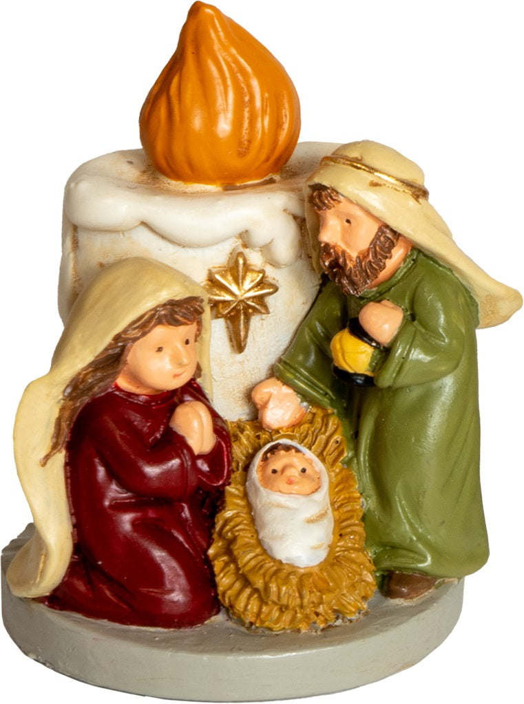 Mini Natività in resina
