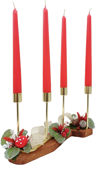 Corona Avvento e centrotavola natalizio