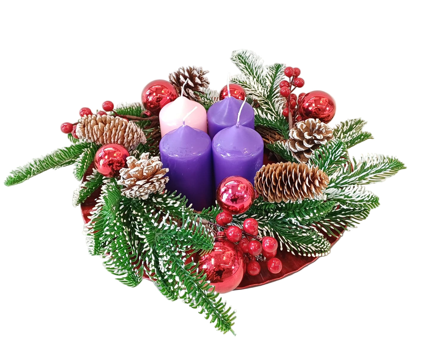 Corona Avvento ghirlanda