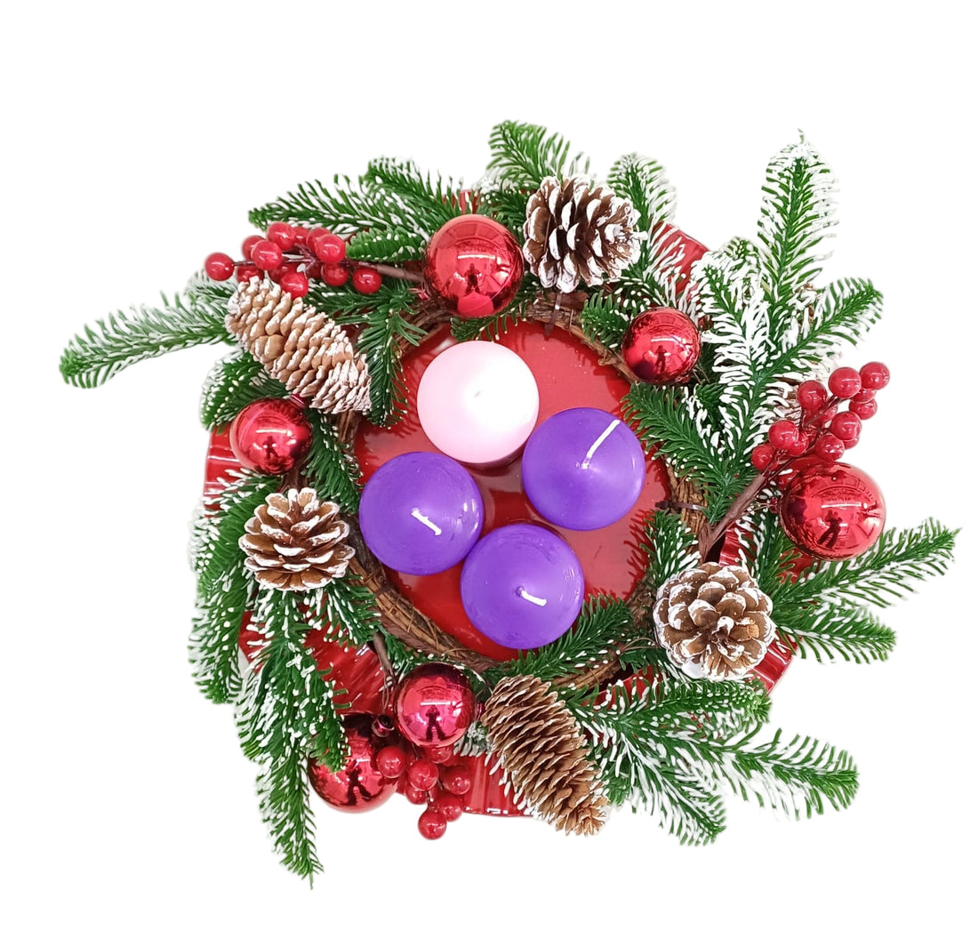 Corona Avvento ghirlanda