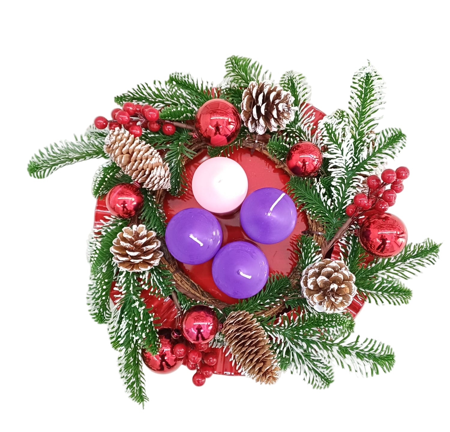 Corona Avvento ghirlanda