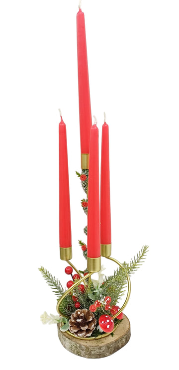 Corona Avvento torciglione