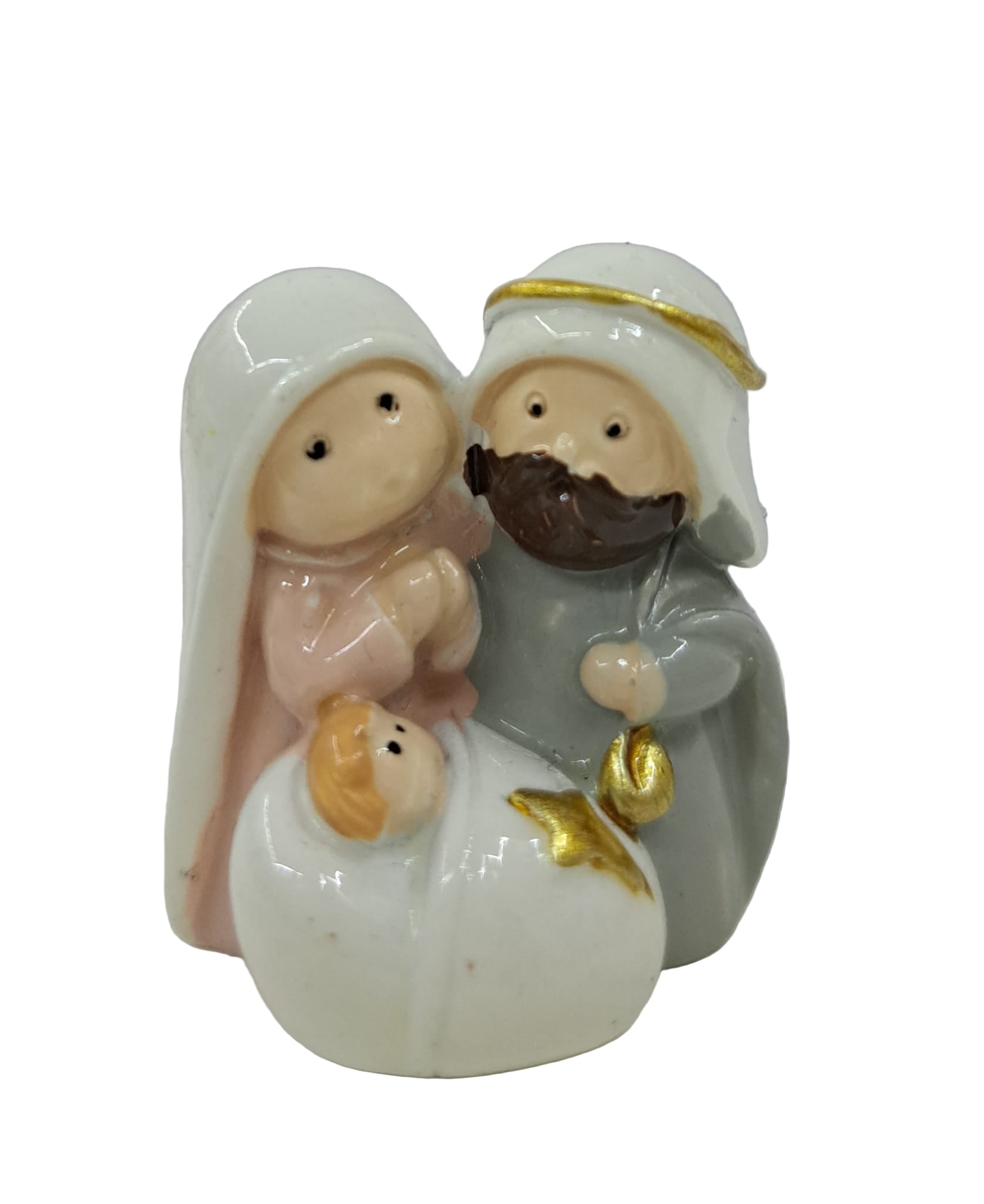 Mini Natività in resina lucida