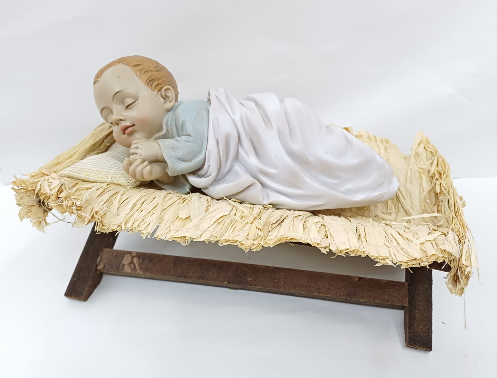 Gesù Bambino dormiente in culla