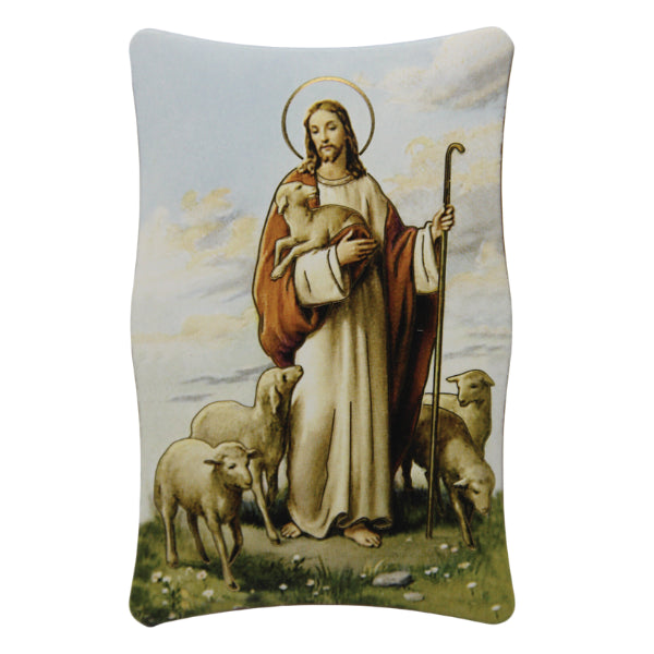 Quadretto smussato Buon Pastore