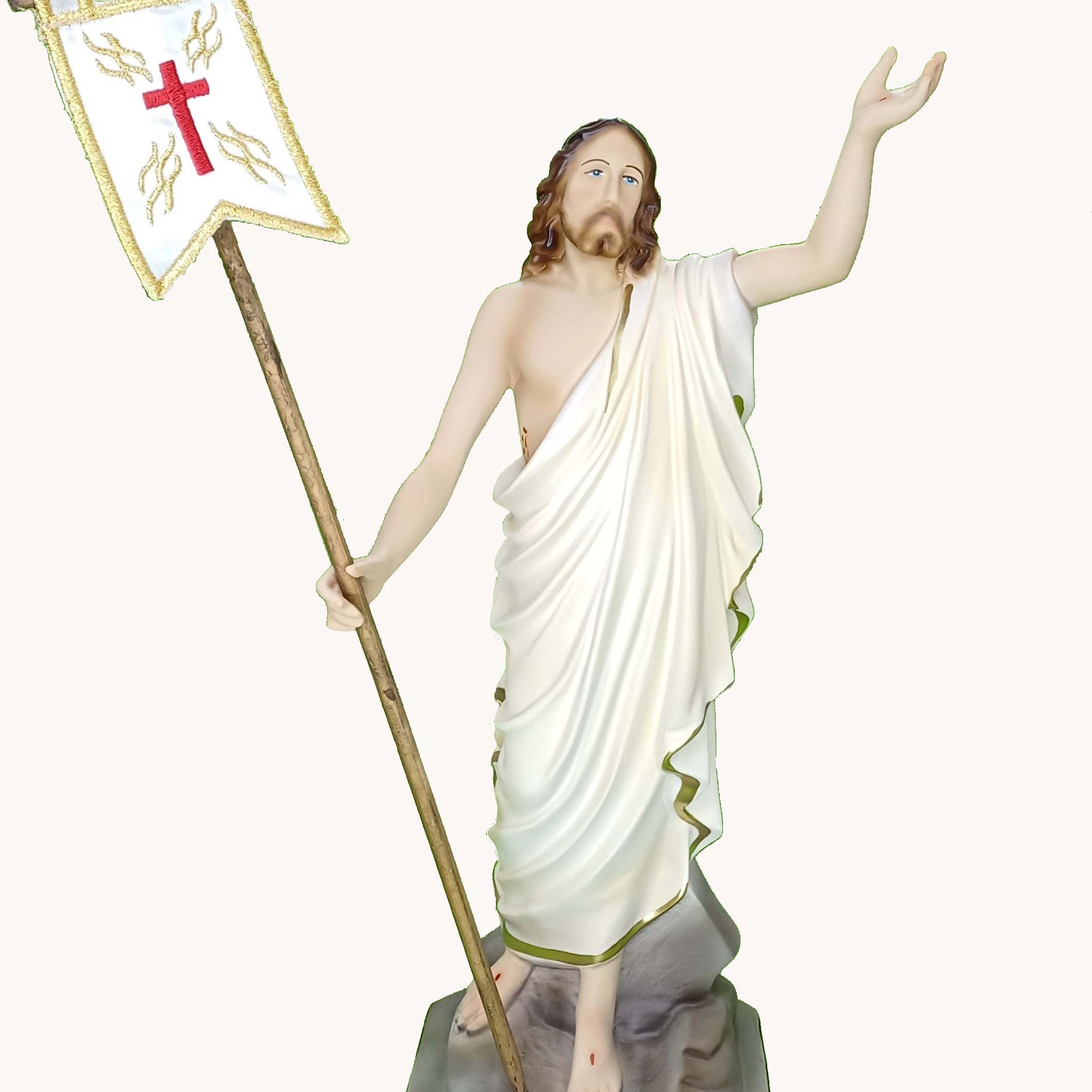 Statua Gesù Risorto cm 30