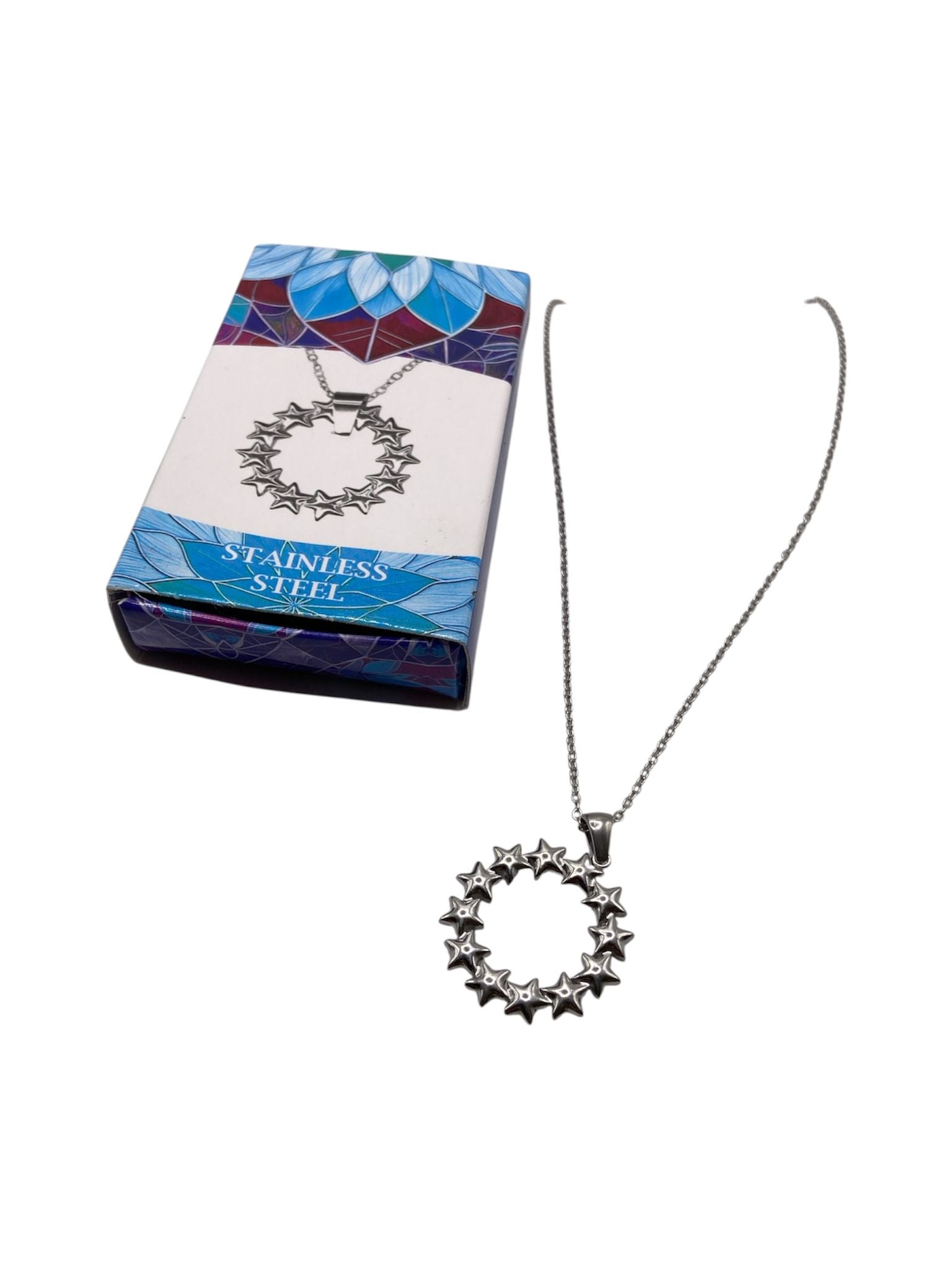 Collana stellario Immacolata acciaio inox