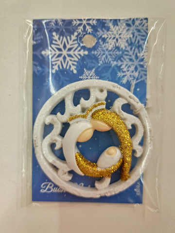 Magnete Natalizio con natività