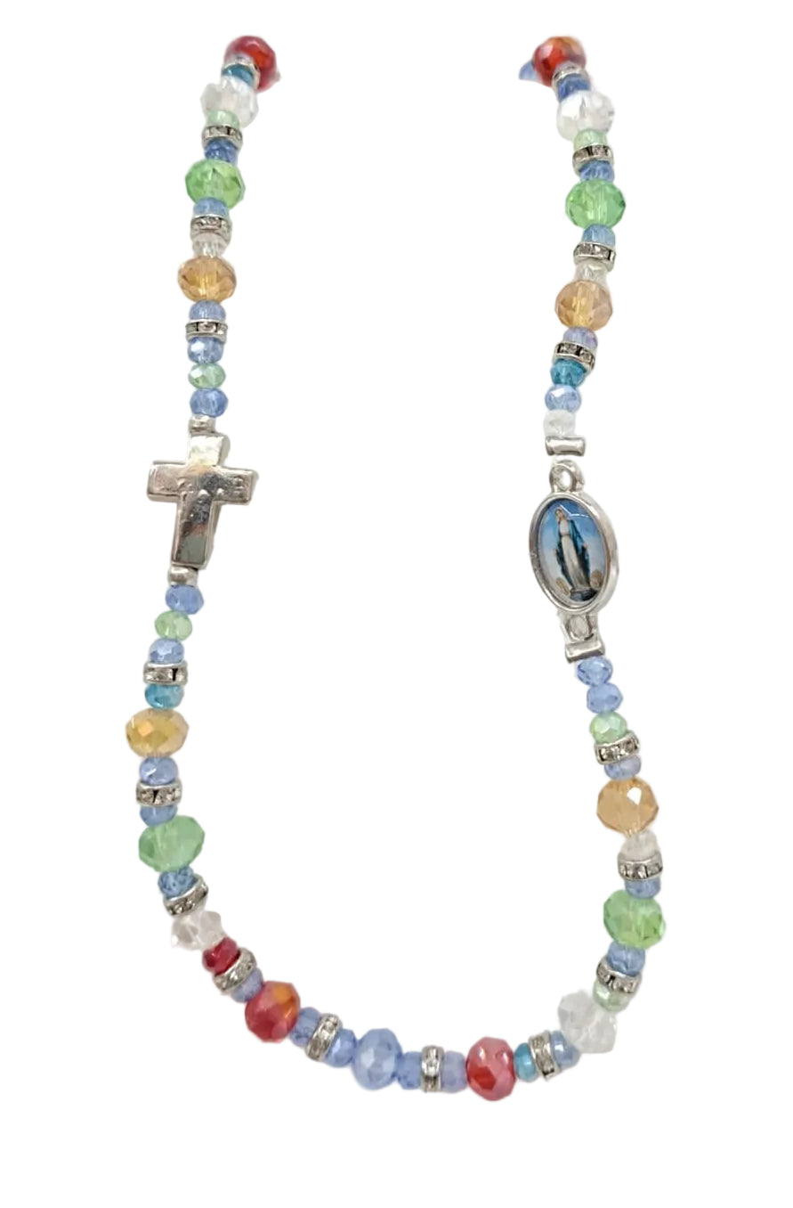 Girocollo multicolor