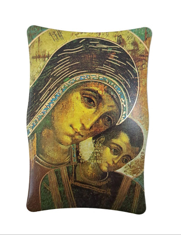 Quadretto smussato Madonna del cammino